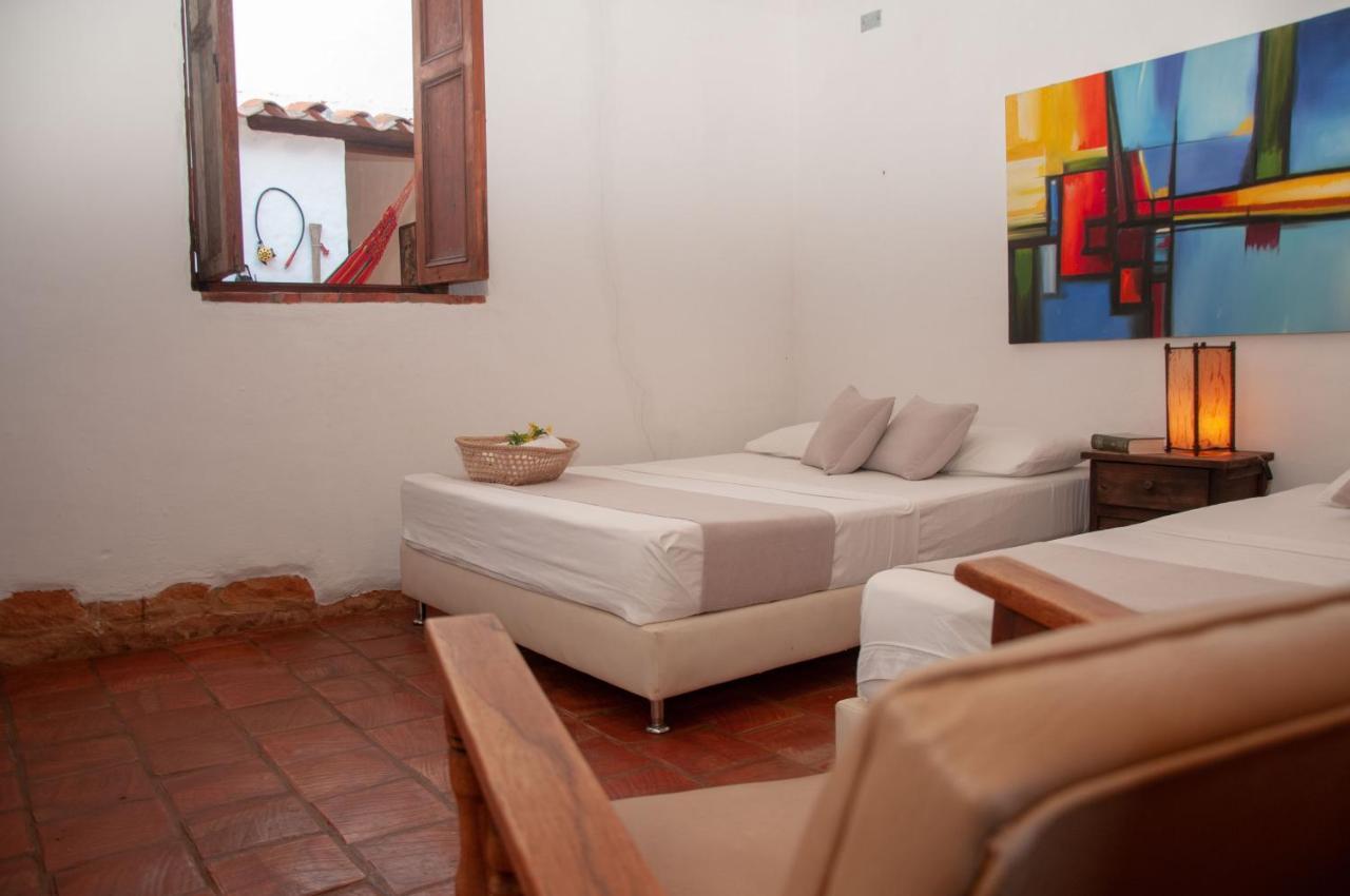 La Juanita Hostel Barichara Eksteriør bilde