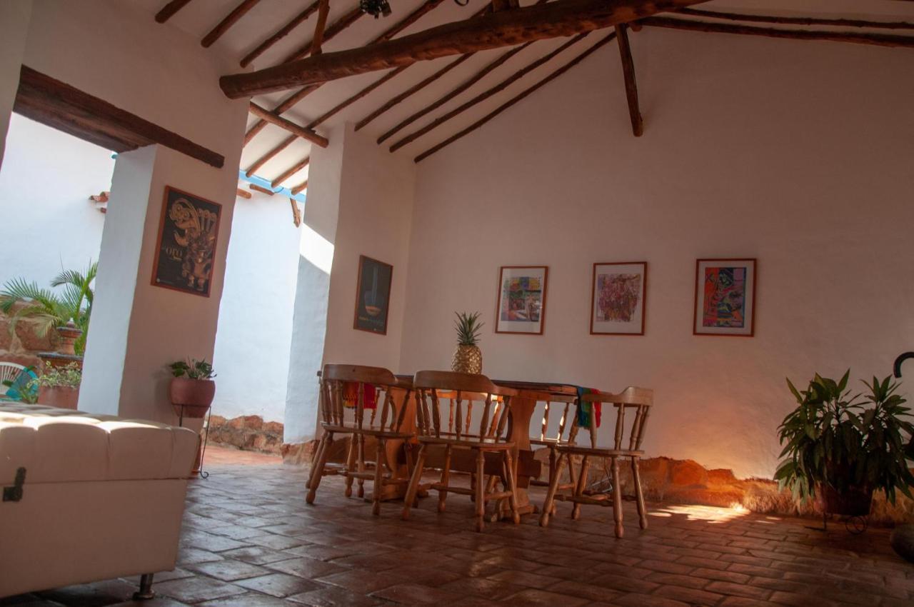 La Juanita Hostel Barichara Eksteriør bilde