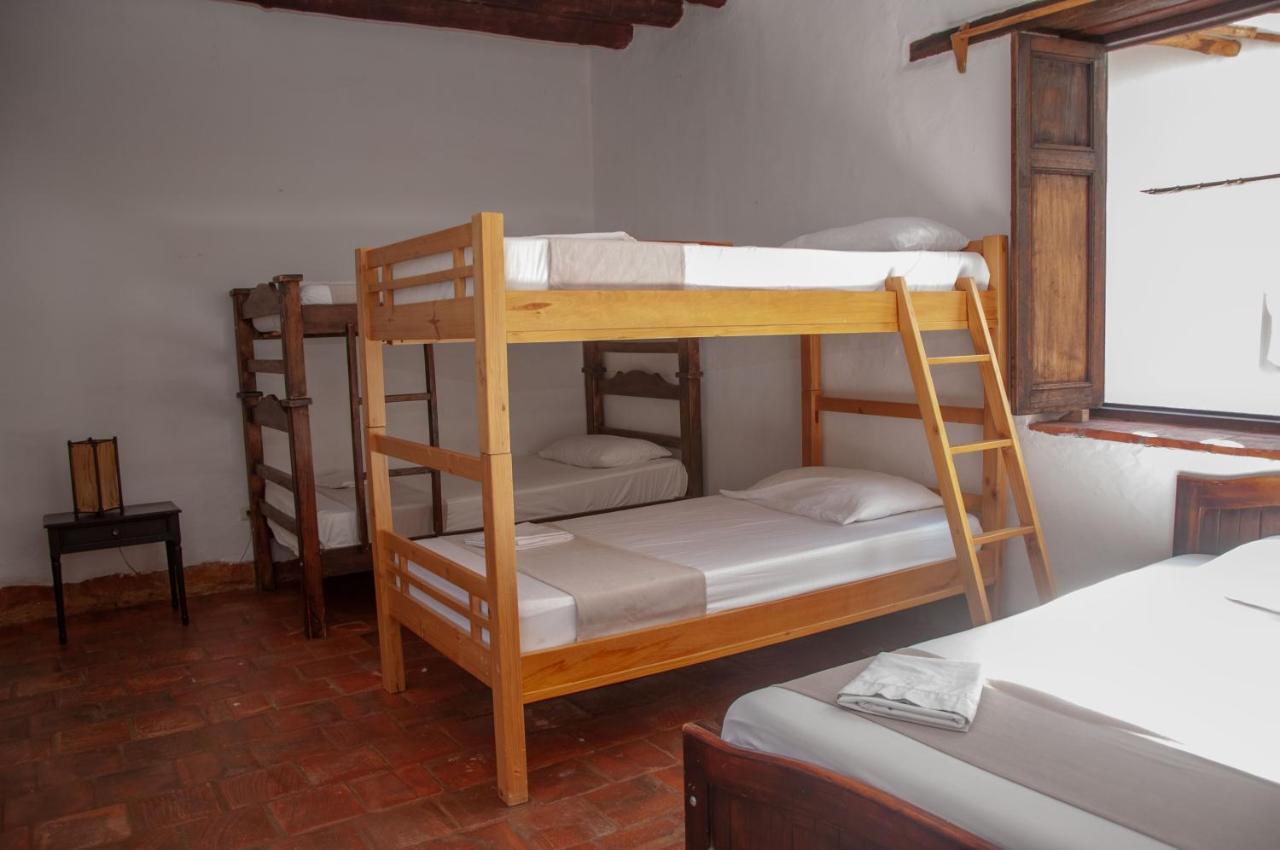 La Juanita Hostel Barichara Eksteriør bilde