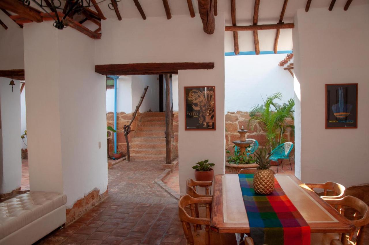 La Juanita Hostel Barichara Eksteriør bilde