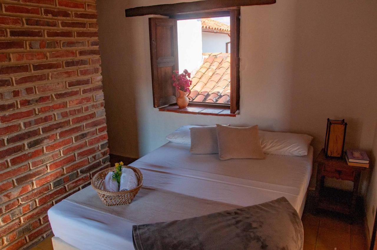 La Juanita Hostel Barichara Eksteriør bilde