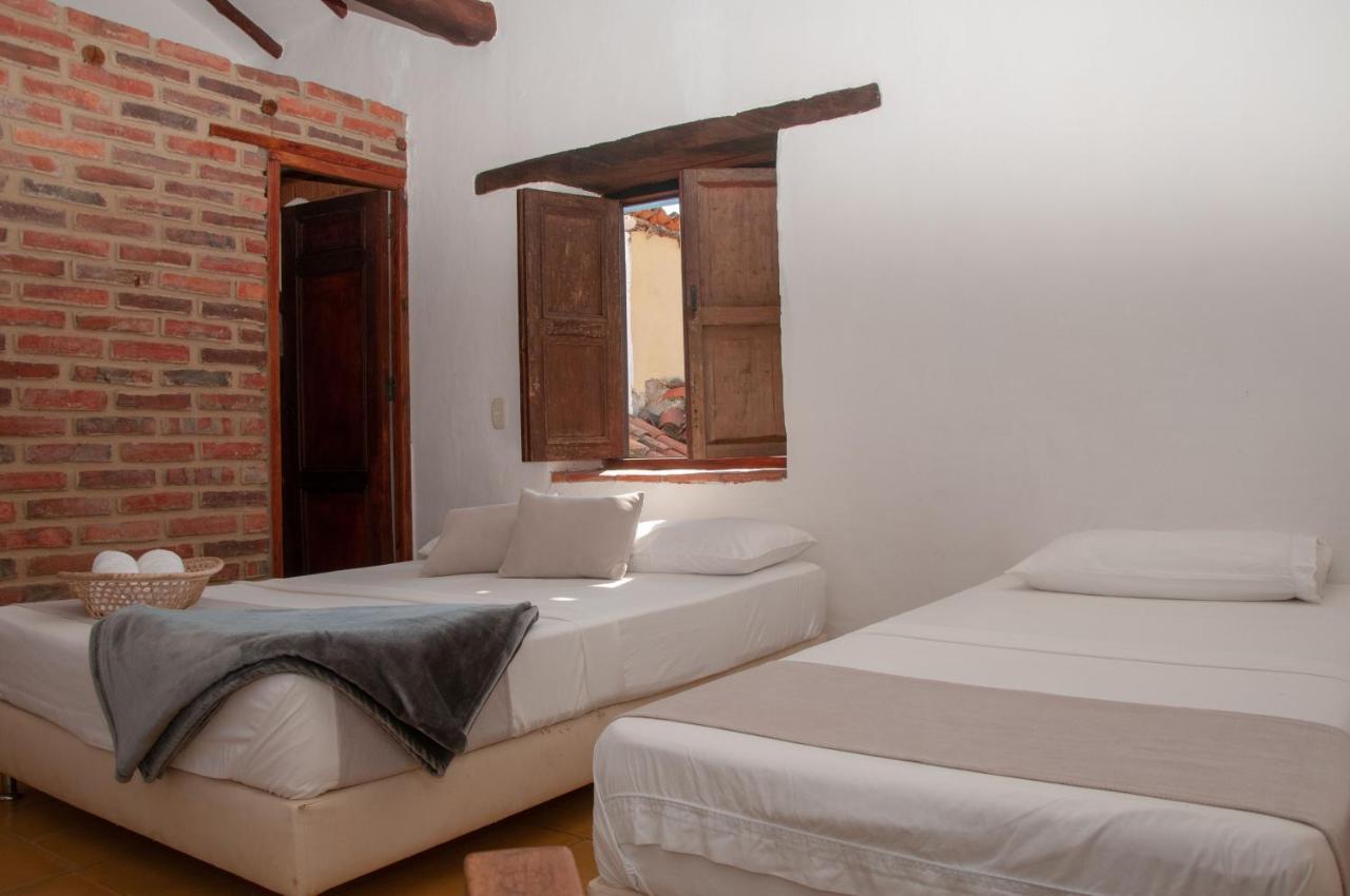 La Juanita Hostel Barichara Eksteriør bilde