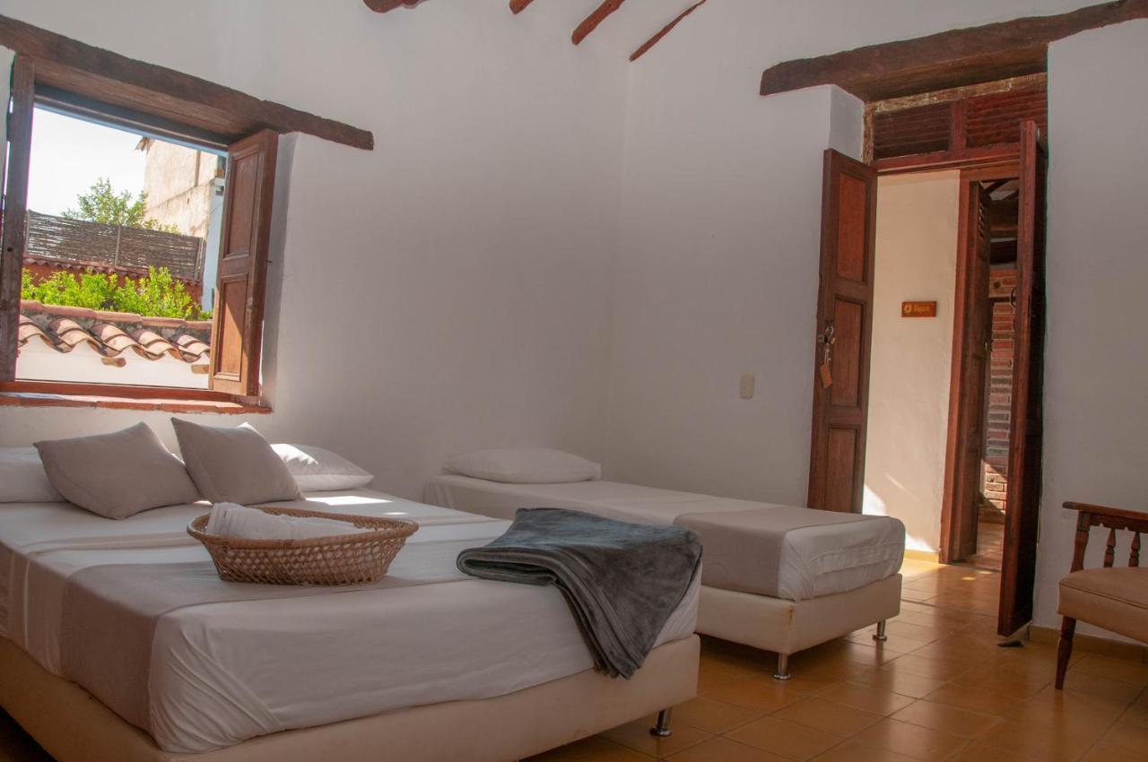 La Juanita Hostel Barichara Eksteriør bilde