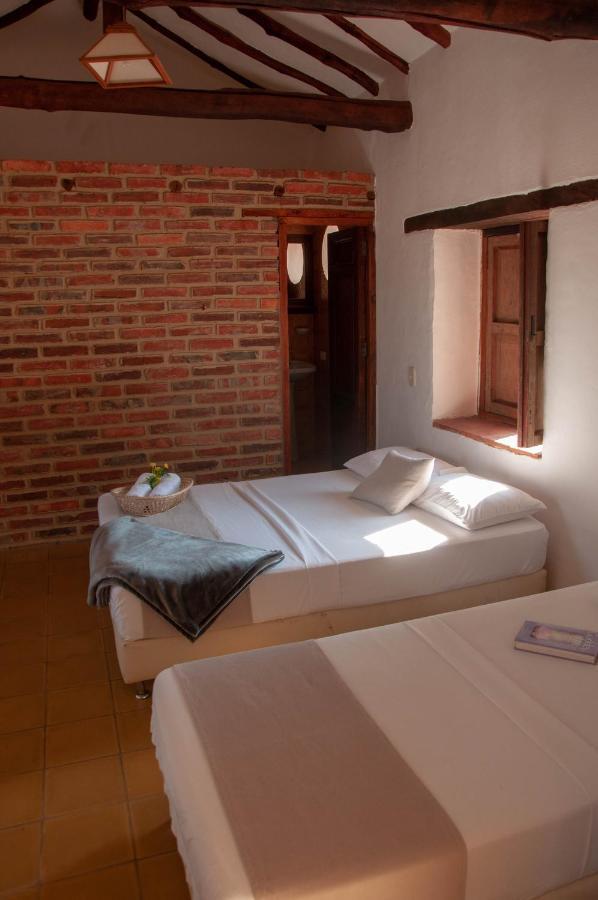 La Juanita Hostel Barichara Eksteriør bilde