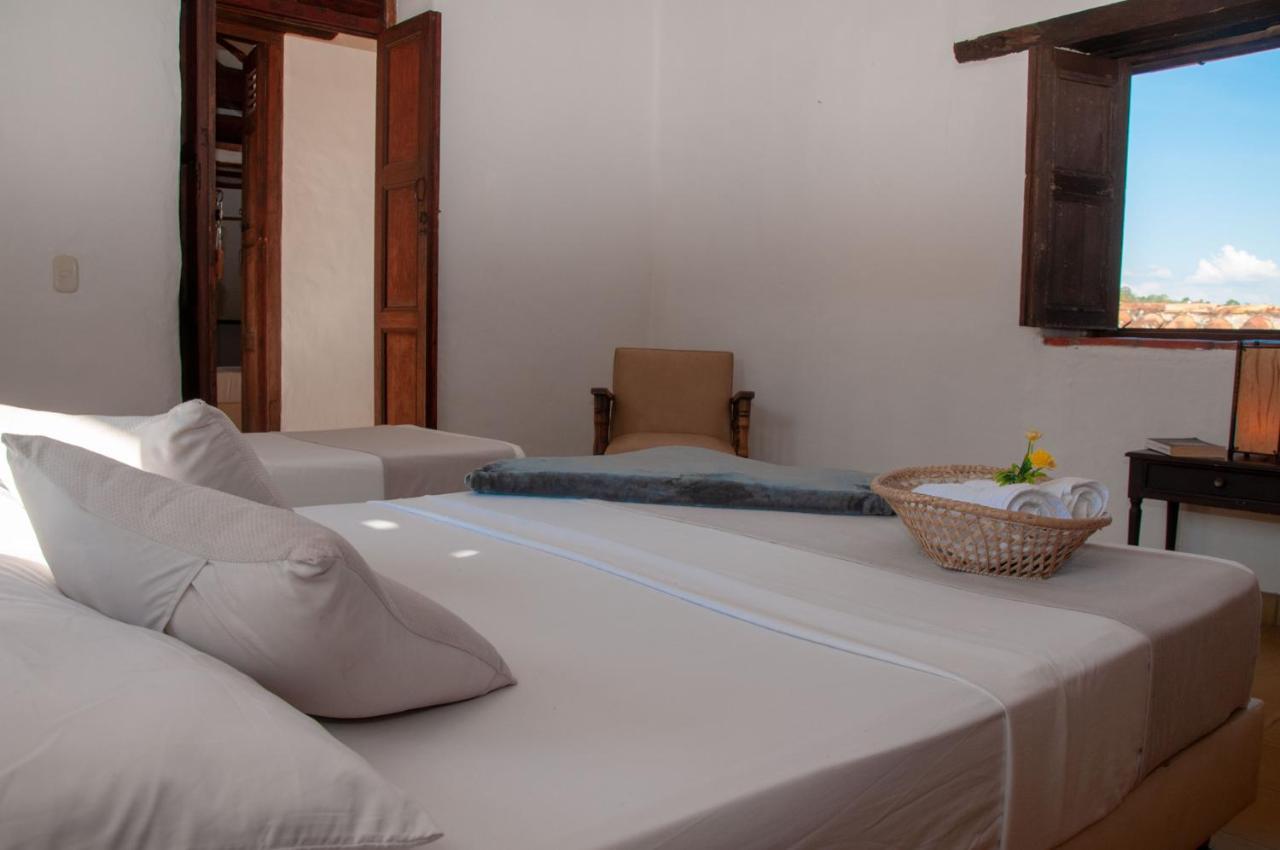 La Juanita Hostel Barichara Eksteriør bilde
