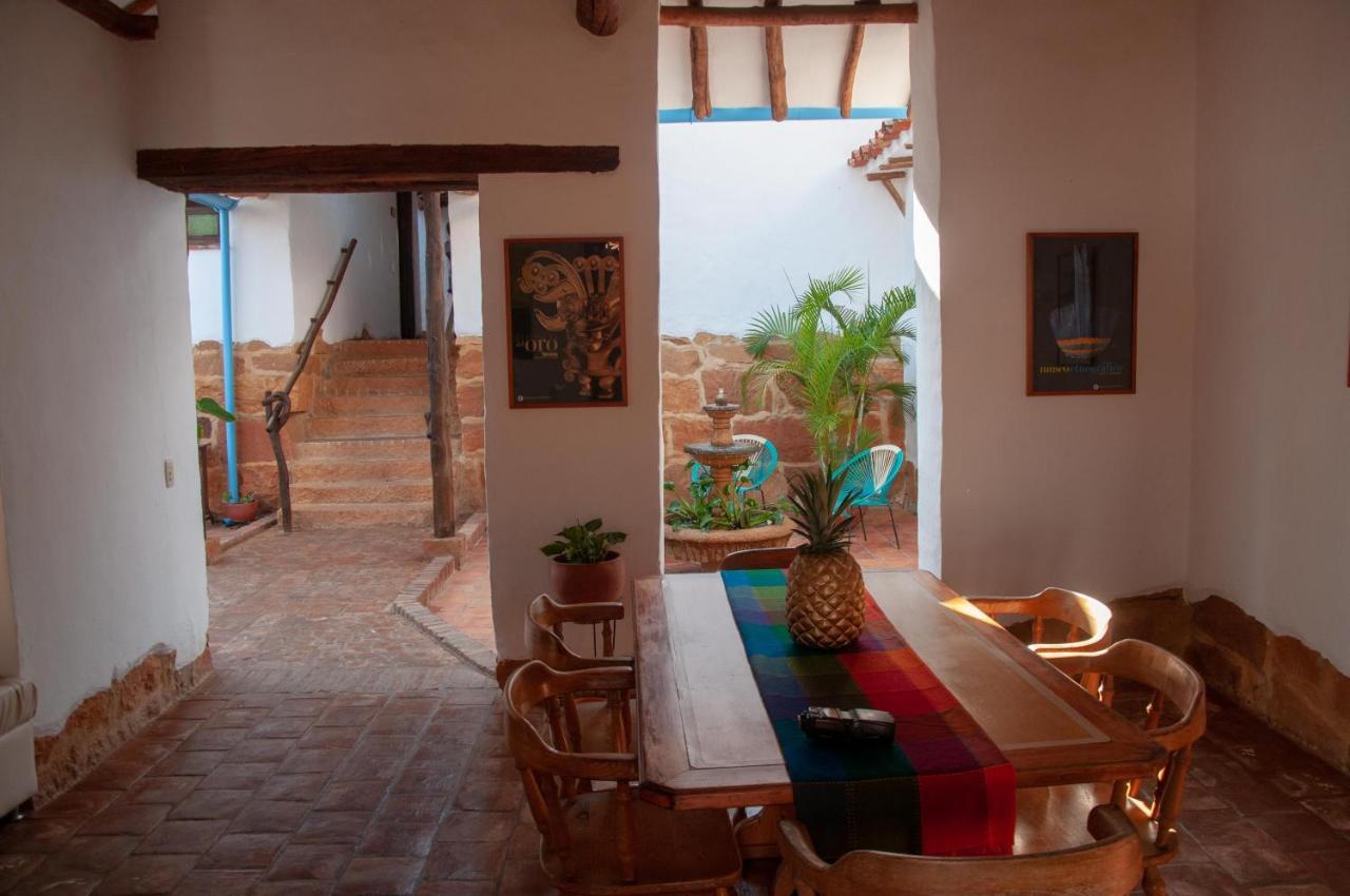 La Juanita Hostel Barichara Eksteriør bilde